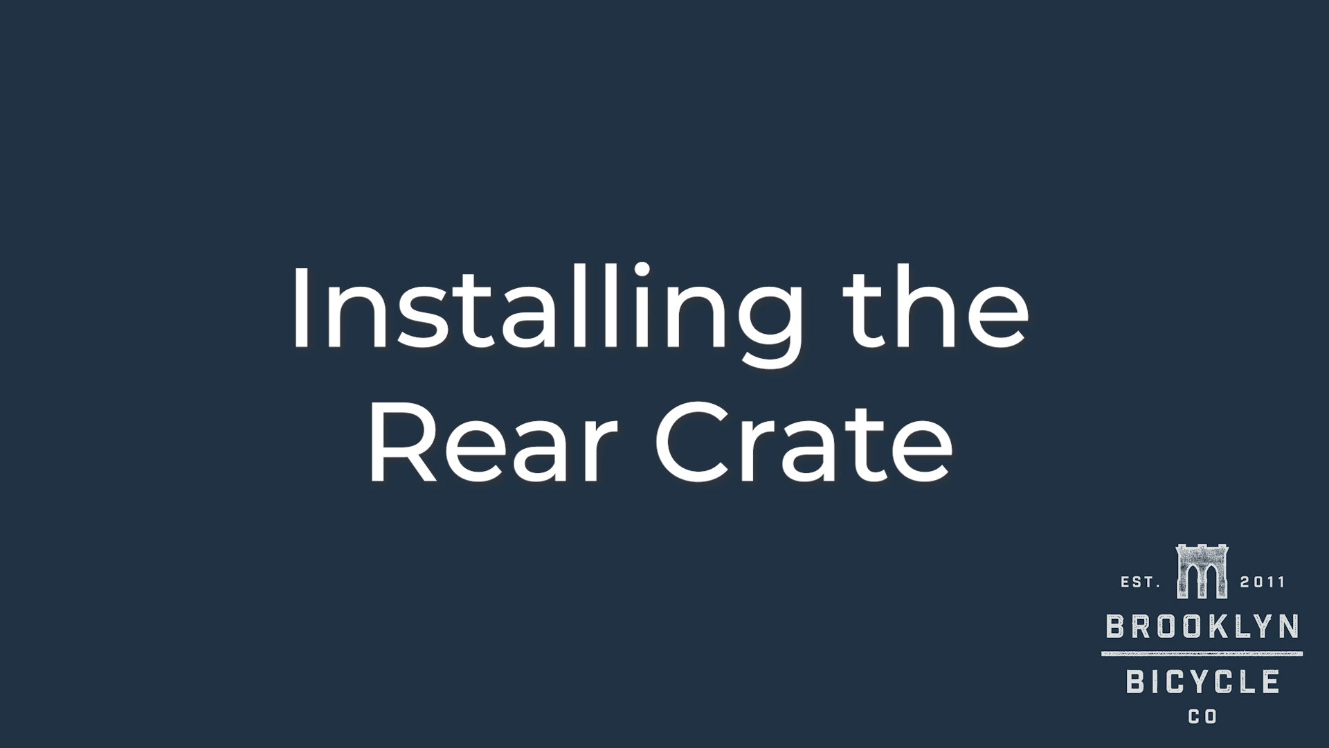 Video: How to Install our Wooden Rear Crate