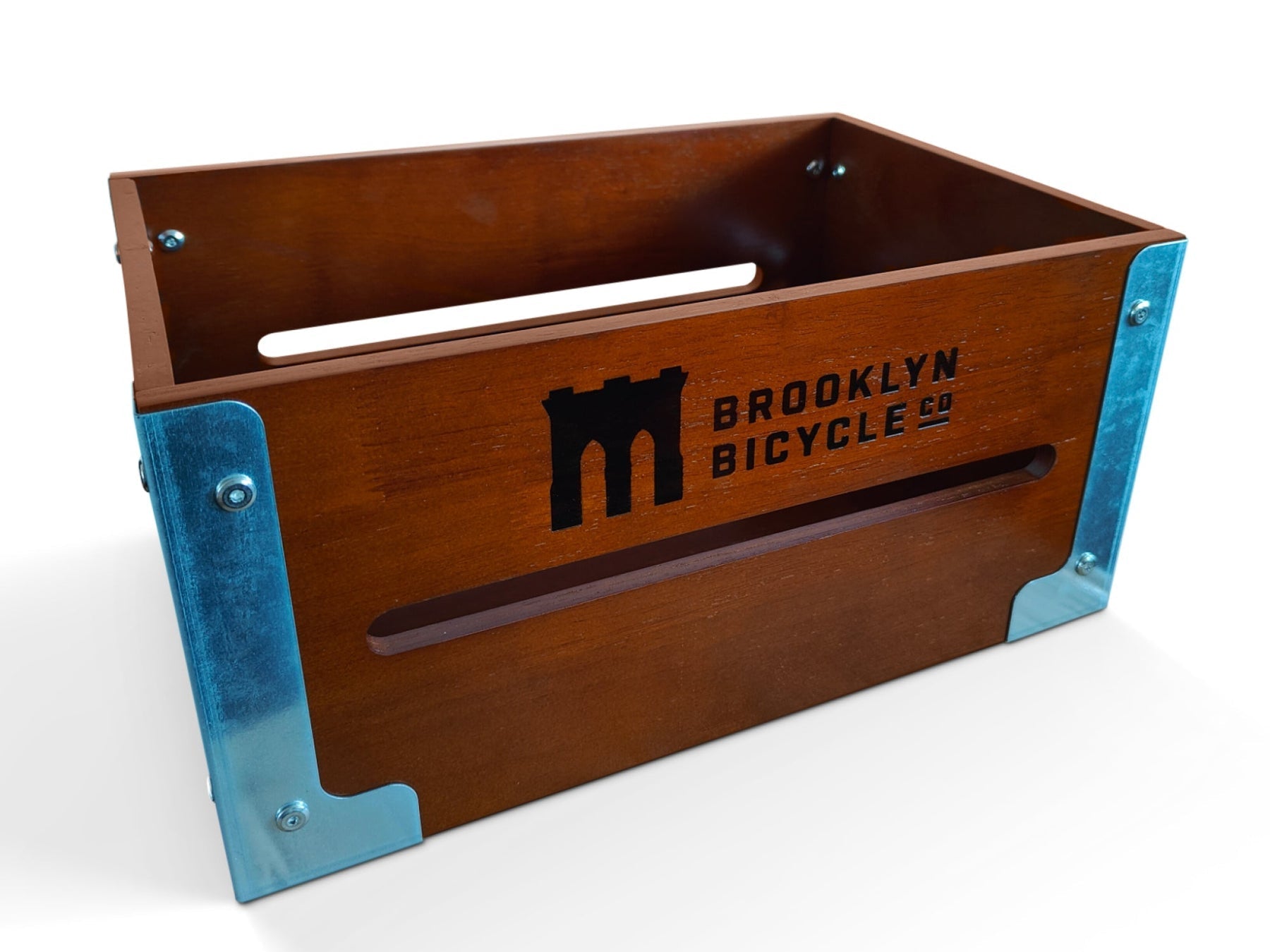 Handcrafted Wooden Rear Bike Crate