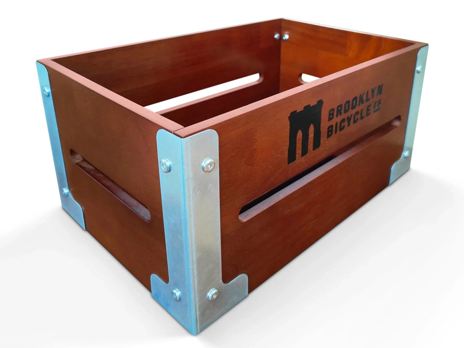 Handcrafted Wooden Rear Bike Crate